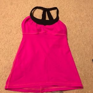 Pink Lululemon tank top!